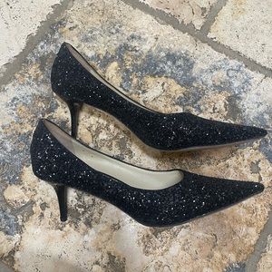 Jimmy Choo Glitter heel